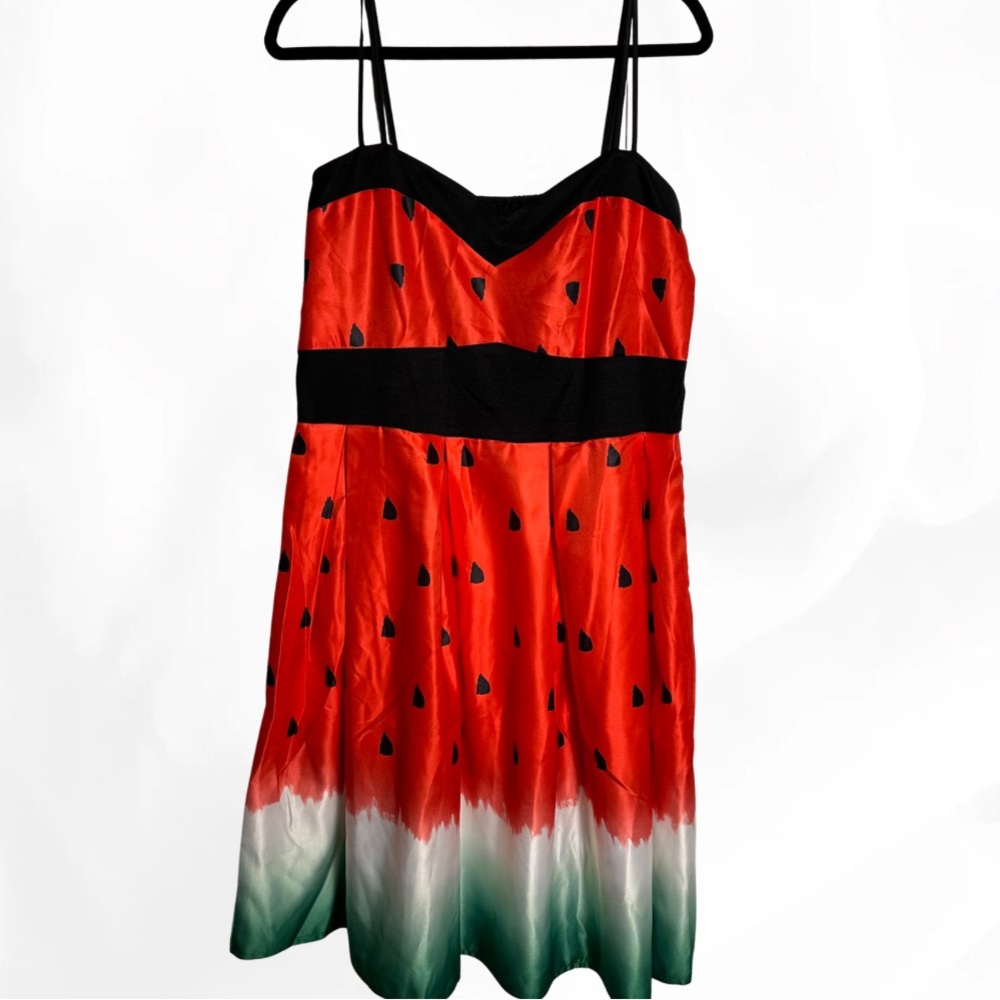 Watermelon Dress - Flirty Vintage + Retro Inspired Dress (See Details)